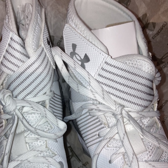 NEW - UNDER ARMOUR UA HIGHLIGHT FRANCHISE CLEATS SHOES - Men’s Size 9 - Football - Picture 11 of 13